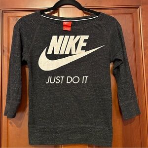 Nike Women’s Black Half Sleeve T Shirt